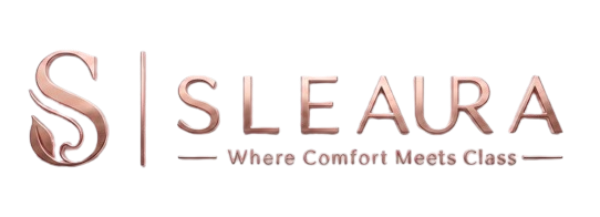 Sle Aura logo with brand tagline on a white background